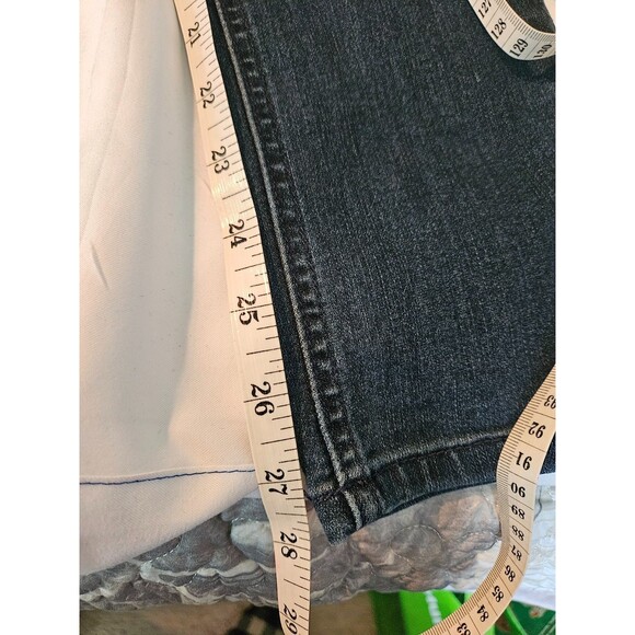 Democracy Womens Ab-Technology Ankle Skinny Jeans Sz 4 Blue Stretch - Picture 5 of 11